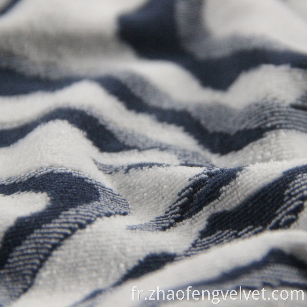Jarquard Velvet Fabric Bedding Use